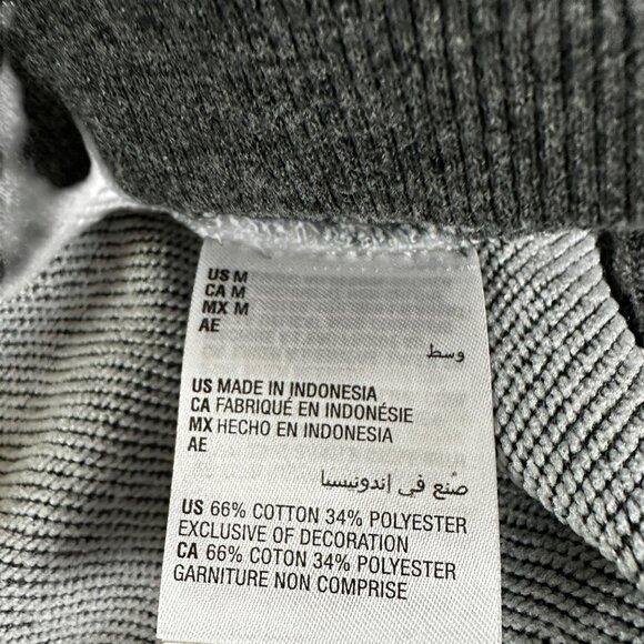 Charter Club Medium Pearl Trim Embellished Hoodie Pullover Sweater Hoodie - Picture 5 of 9